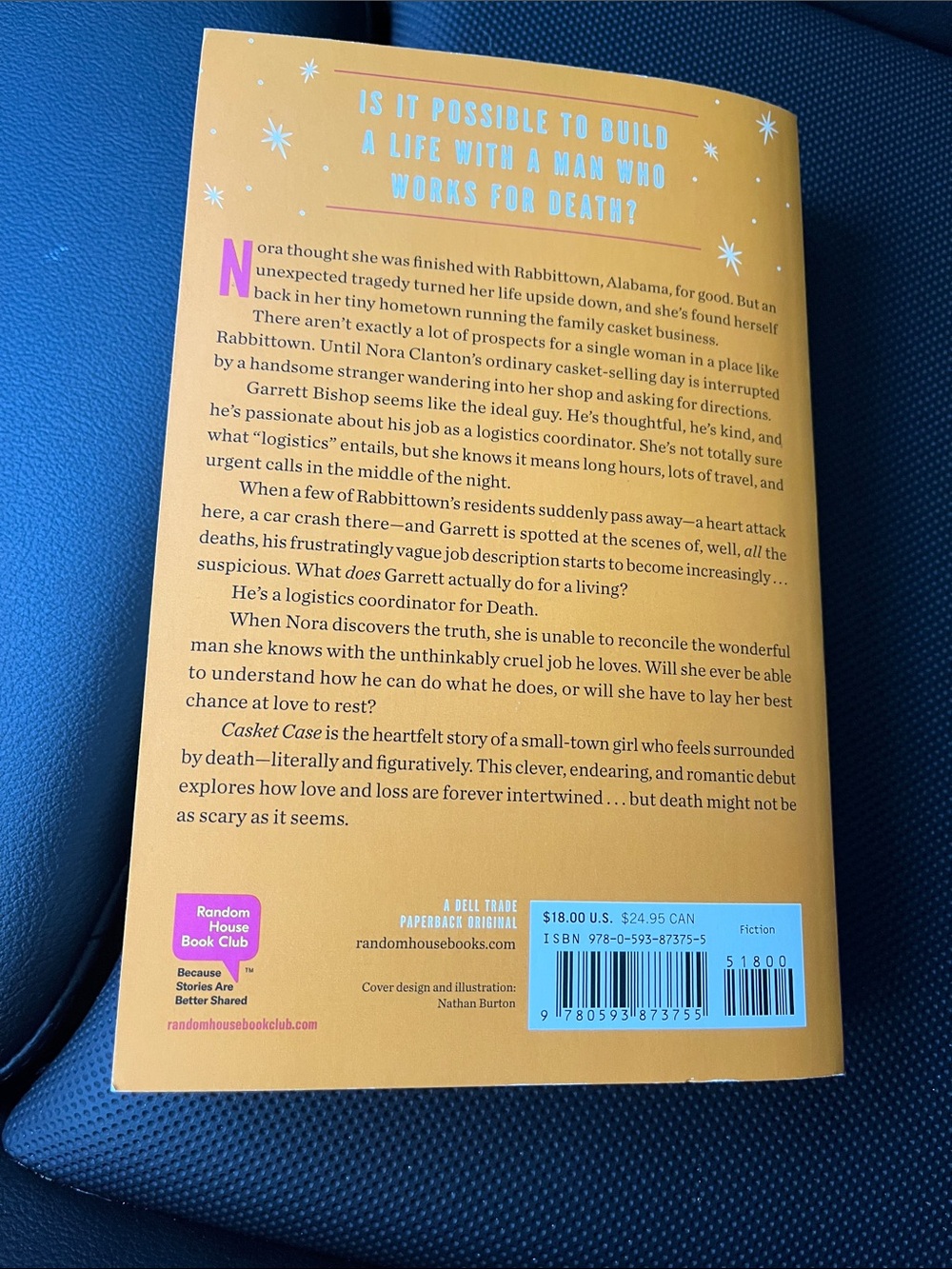 Casket Case by Lauren Evans - Purple Paperback Novel - Picture 2 of 2